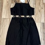 & Other Stories & OTHER STORIES Black Fitted O-Ring Mini Dress Photo 0