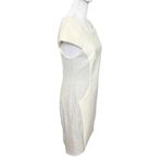 Rag and Bone Mackenzie Sheath Dress Women’s Size 6 White Leather Trim Pockets Photo 5