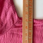 Cut Loose Pink‎ Rayon Blend Tunic Top Button Down Shirt Women's Small Pink Photo 5