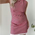 Here Comes the Sun Gingham mini dress Photo 0