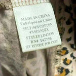 Hudson Gray  Cheetah Leopard Animal Print Casual T Shirt Cotton Dress Photo 5