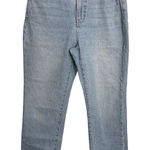 Madewell Jeans Womens 27P Fiore Wash Curvy Perfect Vintage High Rise Cropped Photo 0