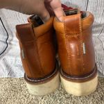 Eddie Bauer  Women’s K-6 waterproof Tan Boots with Red Laces size 9.5 Photo 7