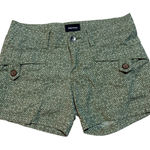 Marmot Ginny Short Size 8 Green white Diamond Pattern Shorts Sz 8 Photo 0