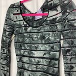 Herve Leger Grey Tie-Dye Bandage Dress Sz … Photo 8