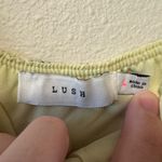 Lush Clothing Lush Light Yellow dress Photo 1