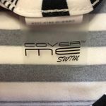 Cover Me Swim Maxi Dress Striped M NWT Black Size M Photo 2