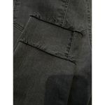 Madewell NWT  9 Inch High Rise Skinny Jeans Black Distressed Size 26 tall Photo 7