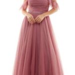 City Studio Womens Juniors Ruched Embellished Evening Dress Prom Mauve Pink 3 Size undefined Photo 0