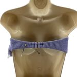 Victoria's Secret  Lilac Purple Terry Cloth Bikini Top Womens Medium Photo 5