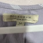 Polagram Grey Striped Jumpsuit- Medium Photo 4