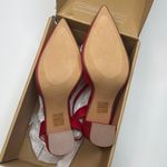 Journee Collection Women's Tyyra Ankle Strap Block Heel Pumps- Red- Size 10 Photo 10