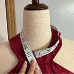 Shanghai Tang Burgundy Red Halter Mini Dress Size XS Photo 8