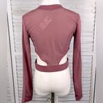 Nana Macs  (LA Society) "Petal to the Metal" Top & Short Activewear Set Mauve-XL Photo 2