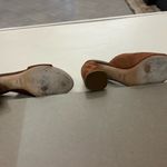 Caparros Heels CAPORICCI Chestnut Suede Women's Mules-made in Italy 38 1/2Vero Cuoio 81/2 Photo 5