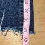 frame denim Womens Le Mini Bootcut Jethro Whiskered Raw Hem Jeans Blue Size 25β Photo 8