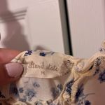 Altar'd State  Cream and Blue Floral Dress Photo 1