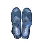 Skechers  Walking Platform Slip on Mary Jane Open Toe Shoes Black size 8.5 Photo 3