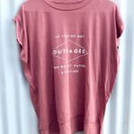 The Outrage t shirt Pink Size XL Photo 0