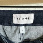 frame denim Frame Dark Blue Denim Le One Flare High Rise Jeans Women's 2 NWT Photo 2