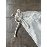 Dorina Women's White Crochet String‎ Bikini Bottoms Size Large Photo 2
