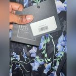 Mac Duggal NWT Ieena for Floral Cape Sleeve Chiffon Trapeze Dress size 6 Photo 7