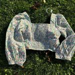 Lulus Even Sweeter White Floral Print Three Photo 5