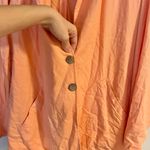 Torrid  NWT Linen Longline Button Front Blazer- Size 3X Photo 5