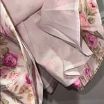 For Love & Lemons dress milani mini floral NEW baby doll puff sleeve Large Photo 3