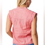 Carve Designs  Reagan peach stripe top nwt Medium Photo 1