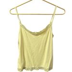 Ann Taylor  Lace Trim Spaghetti Strap Tank Top Womens Size M NWT Photo 2