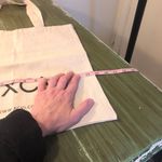 XCVI  NEW Canvas Tote Bag 100% Cotton Photo 6