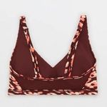 Aerie Offline By Goals Plunge Sports Bra Maplewood
Size Small Photo 1