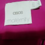 Asos Maternity Pink Wrap Top Dress (4) Pink Size undefined Photo 4