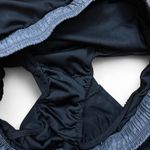 N.Y.L. Sports Black and Gray Elastic Shorts with built in underwear Size L Photo 4