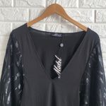 Motel Rocks MOTEL sequin wide sleeve mini spandex dress Photo 3