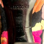 Missoni  velvet and patent floral heels authentic Photo 4
