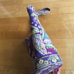 Vera Bradley Colorful Shoulder Tote, Purple Heather Paisley (Retired Print) Photo 7