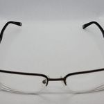 Marchon NYC East Side Prescription Glasses Frames Brown Photo 4