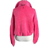 Free People  FP Movement Valley Girl Pullover Sweatshirt Punch Crush Pink XS Logo Photo 6