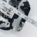 Blue B Collection Mettalic Open Front Collared Tie Long Sleeve Blouse Event Sz S Black Photo 9