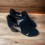 Bella Vita  Dark Teal Open Toe Bootie Sz 7.5 Photo 1