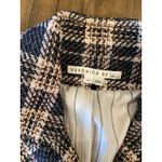 Veronica Beard  Enzo Dickey Oversized Plaid heavy knit tweed Vest Sz M Photo 7