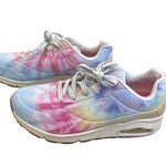 Skechers  Womens Tie-Dye Athletic Sneakers Lace-Up Comfort Shoes 11 SKU 7707 Photo 2