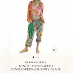 Magnolia Pearl  MINERS Pants With Sunflowers-Ashbury Peace Photo 11