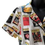 Playbill Short Sleeve Button Up V Photo 5