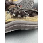 Coach COLETTE Logo Fabric Mongolian Lamb Lining Sz 7 Ankle Boot Lace Up Shoes Photo 12