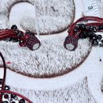 Stella & Ruby Burgundy and black beaded necklace and bracelet set #gothic Red Photo 3