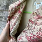 Talbots Petites size 12 cotton silk brocade blazer. Button front Photo 4