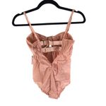Free People We Are HAH Under The Wire Bodysuit Copper Rose Pink XS Photo 2